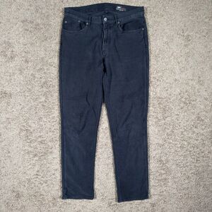 Faherty Men’s 31x28 Grey Stretch Terry 5-Pocket Straight Leg Pants